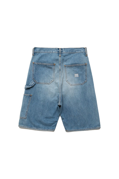 14oz Denim Shorts (STUDS Remake) - Faded Indigo