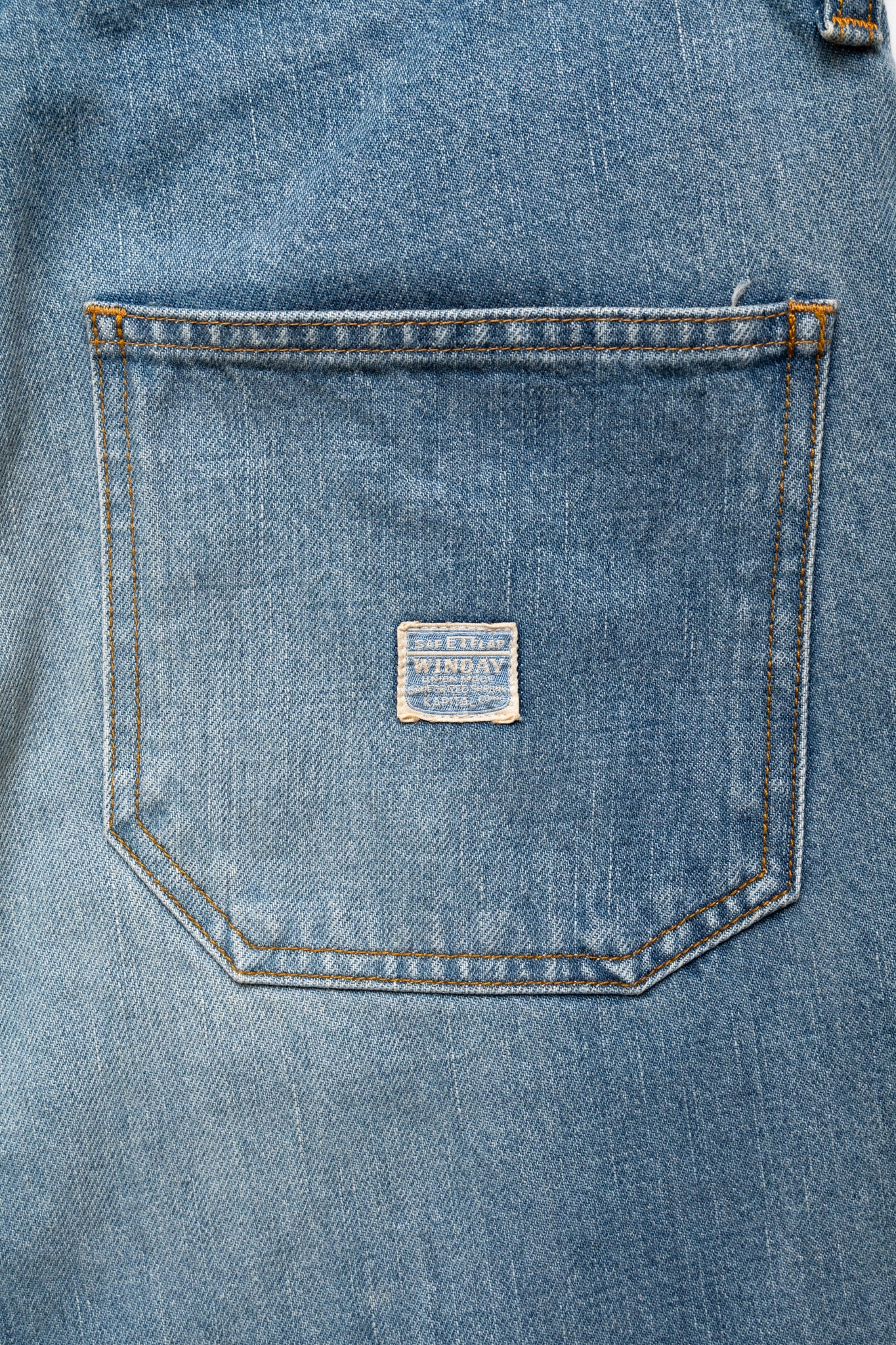 14oz Denim Shorts (STUDS Remake) - Faded Indigo