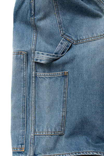 14oz Denim Shorts (STUDS Remake) - Faded Indigo