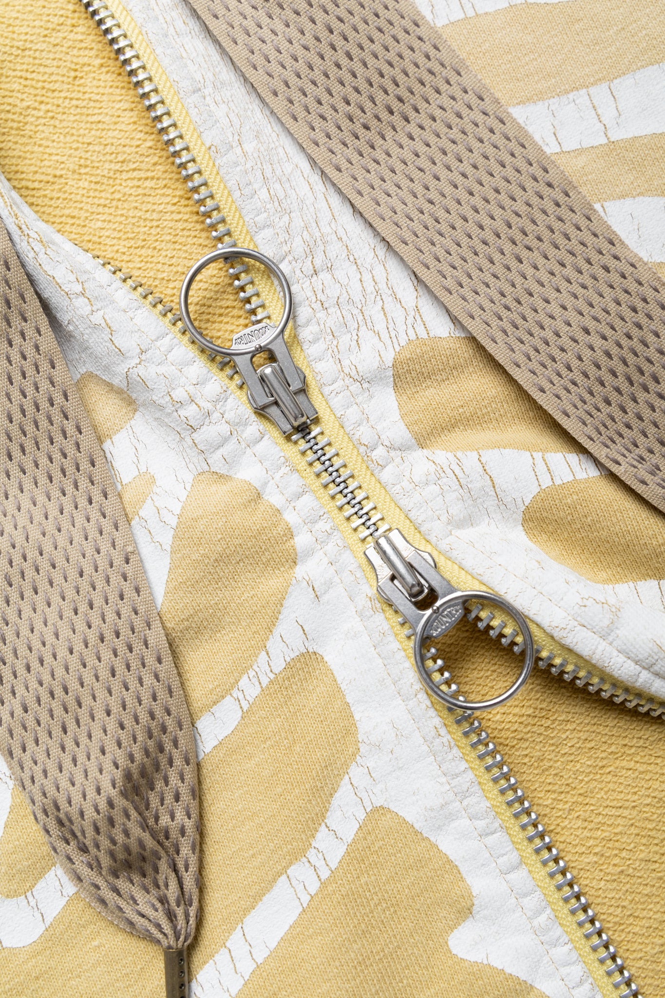 SWT Knit DEVIL Hoodie Blouson (BONE) - Light Yellow
