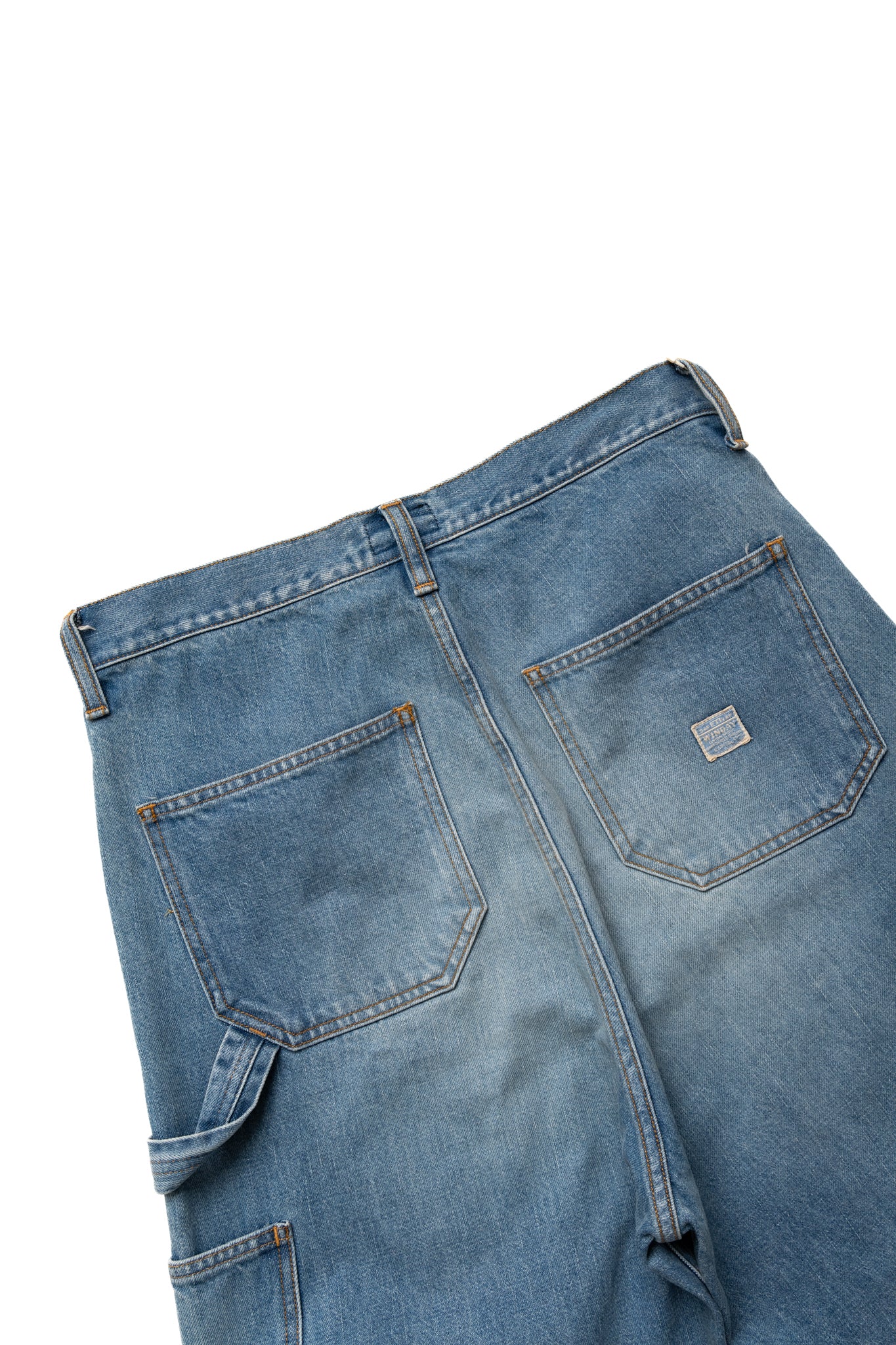 14oz Denim Shorts (STUDS Remake) - Faded Indigo