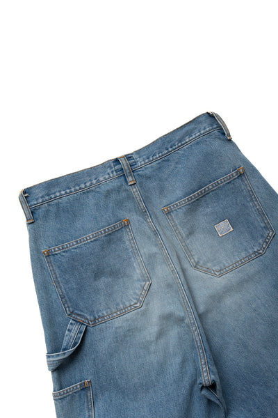 14oz Denim Shorts (STUDS Remake) - Faded Indigo