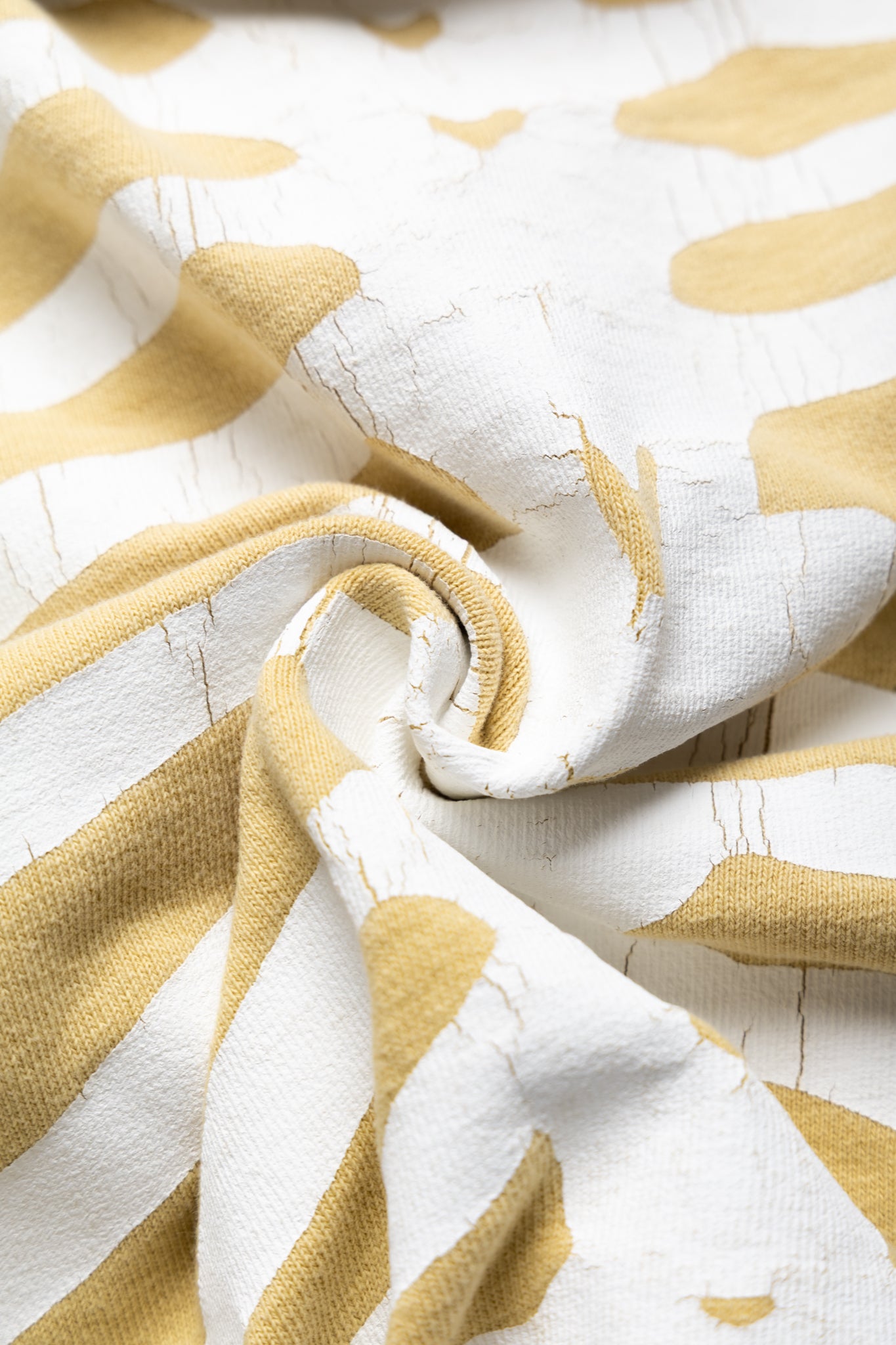 SWT Knit DEVIL Hoodie Blouson (BONE) - Light Yellow
