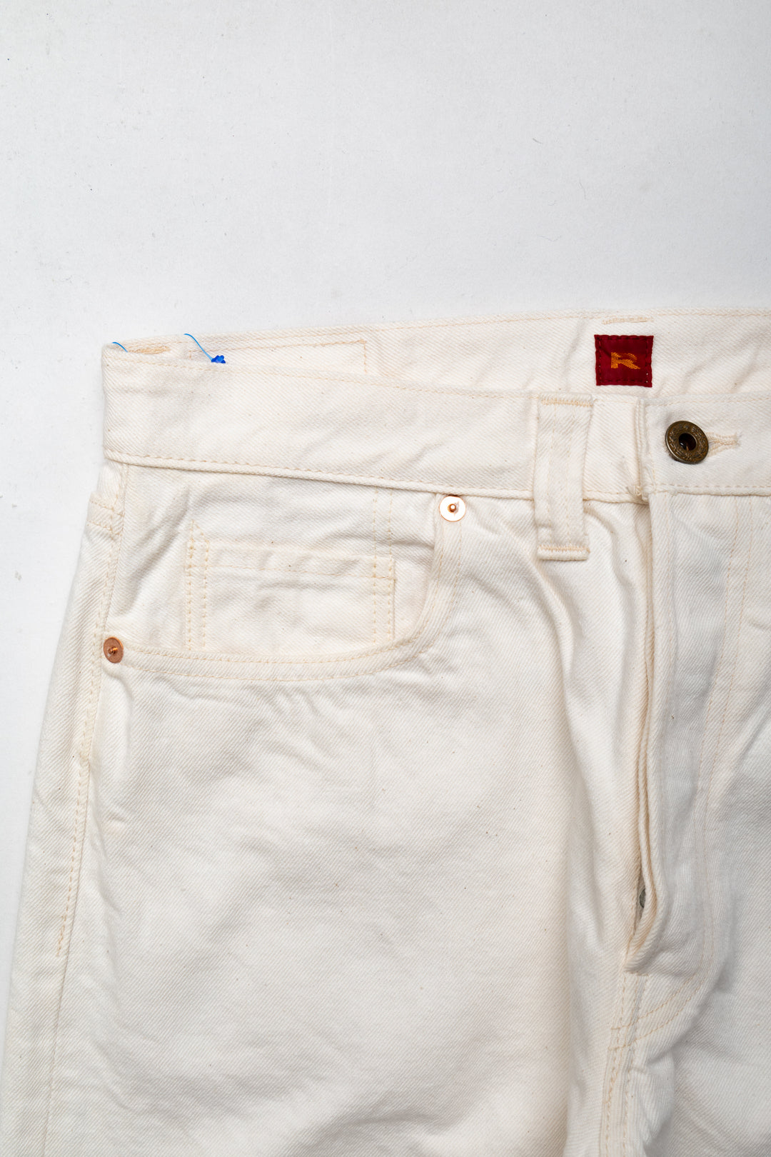 AA714 White Denim WWll Straight Jeans – BLUE IN GREEN SOHO