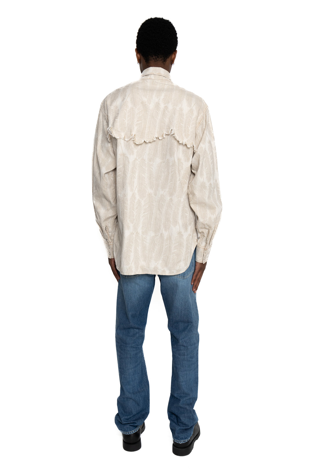 シャツ HUECLOSET Western Pocket Denim Shirt SE276 11-050-0565-6062_BLUE_1_grande