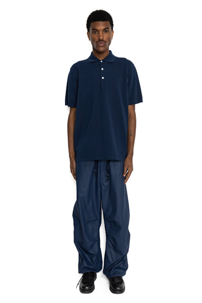 Knit Polo 12G - Navy