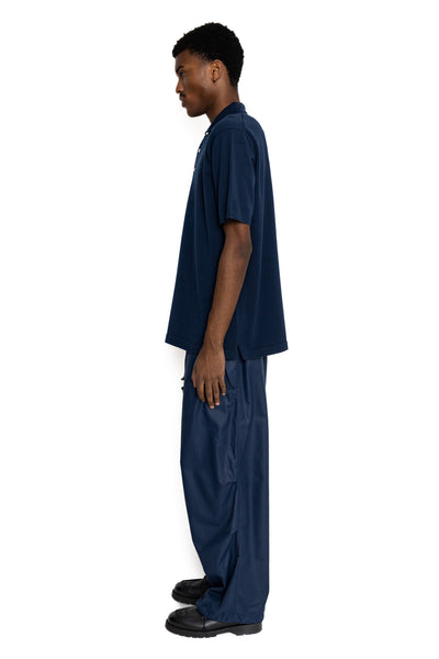 Knit Polo 12G - Navy