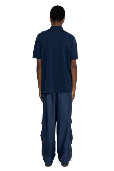 Knit Polo 12G - Navy