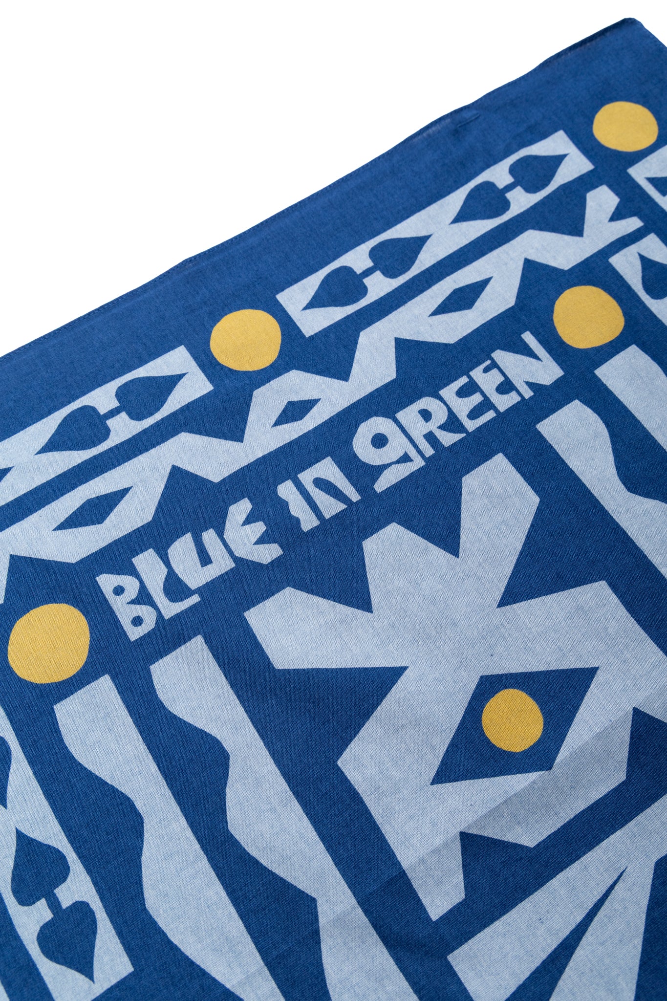 Cody Hudson For Blue in Green - Indigo Dyed Bandana