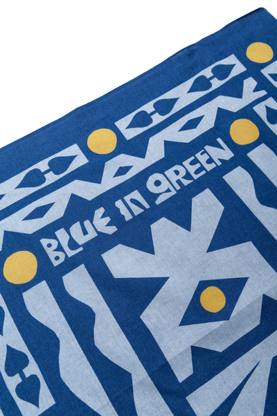 Cody Hudson For Blue in Green - Indigo Dyed Bandana