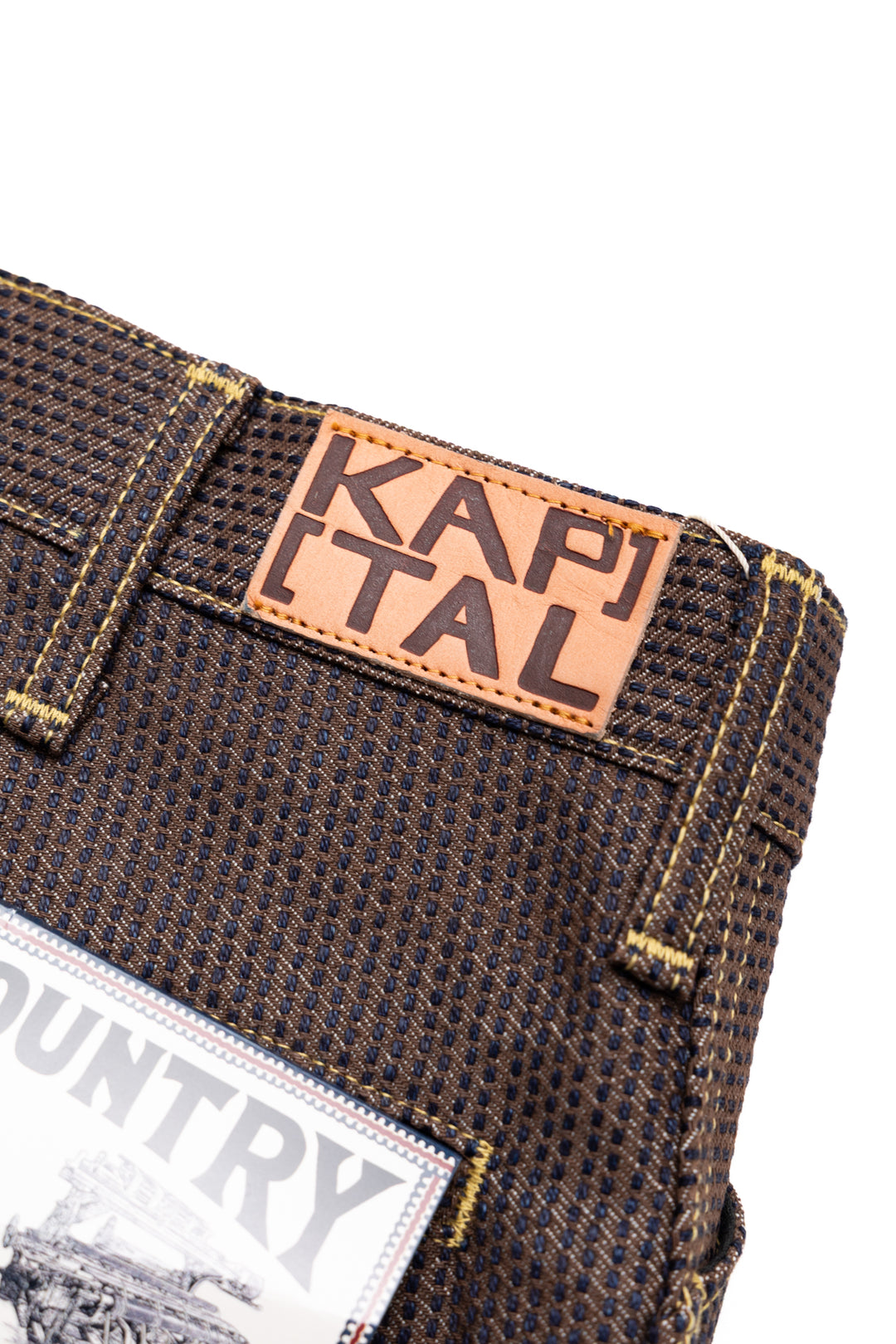 Kapital Century Denim 5P FRISKO - Kakishibu – BLUE IN GREEN SOHO