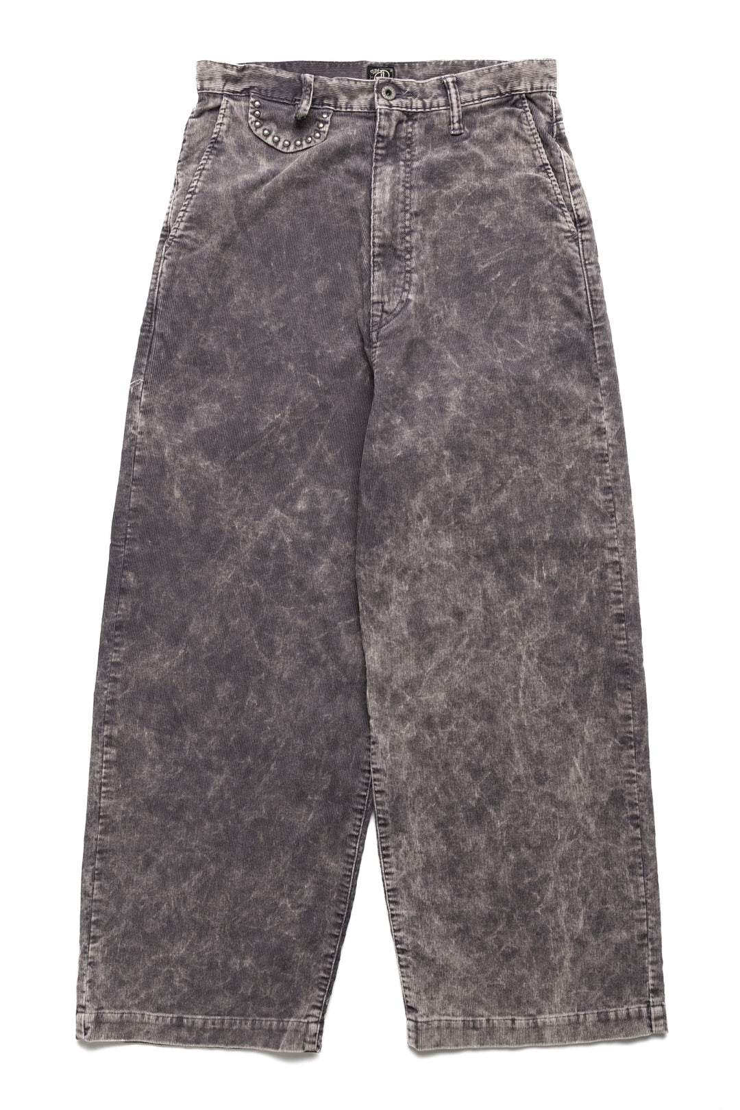 Kapital 14W Corduroy BOOGIE-DAY PORT Baggy Pants (Dirty Dyed
