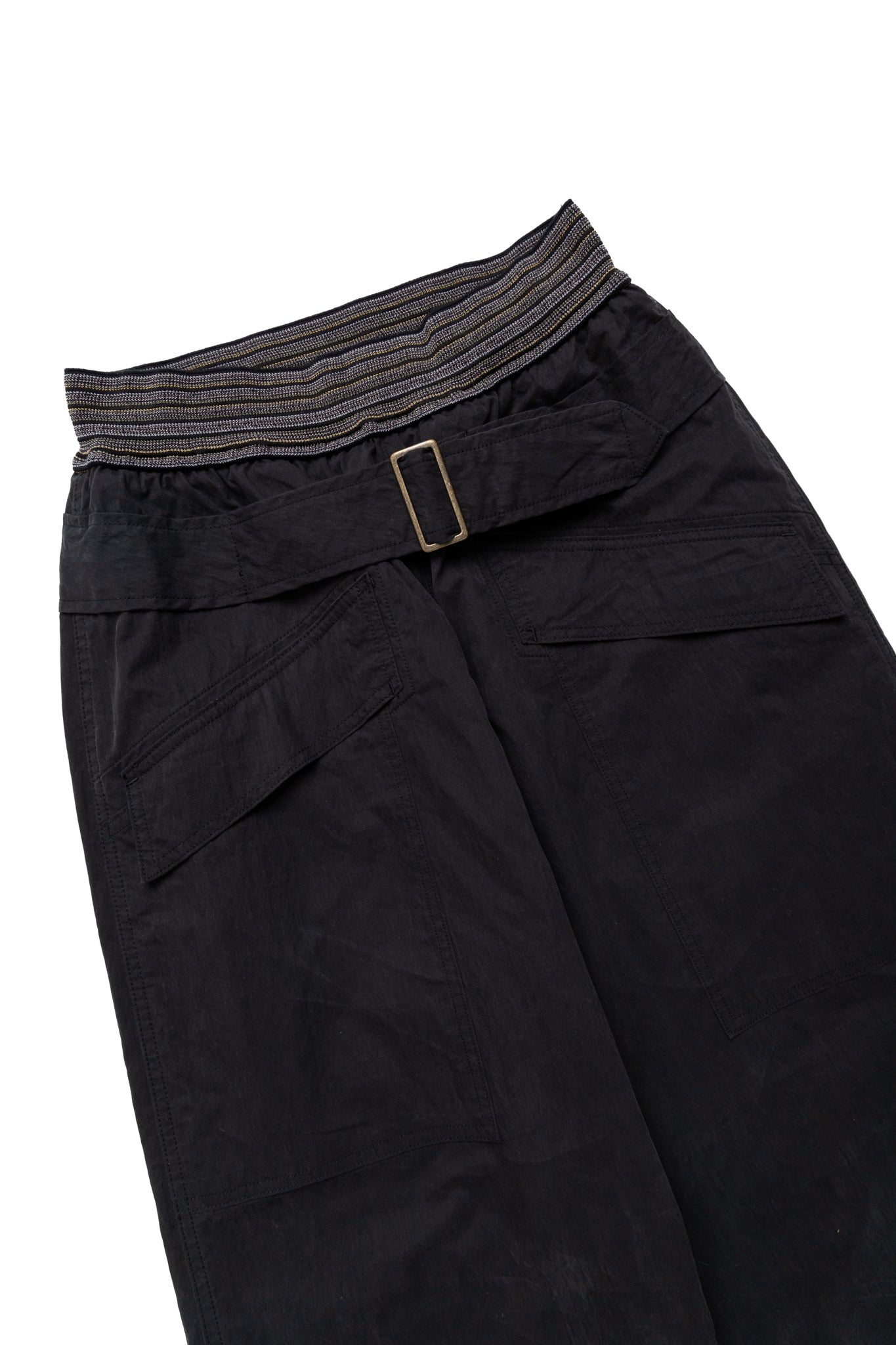 Rip Stop AVIATOR SUITCUT Pants - Black