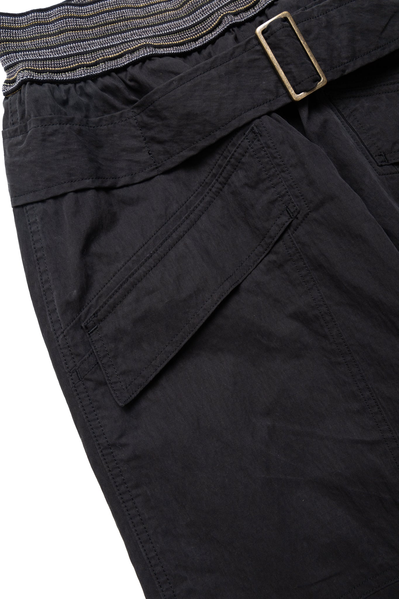 Rip Stop AVIATOR SUITCUT Pants - Black