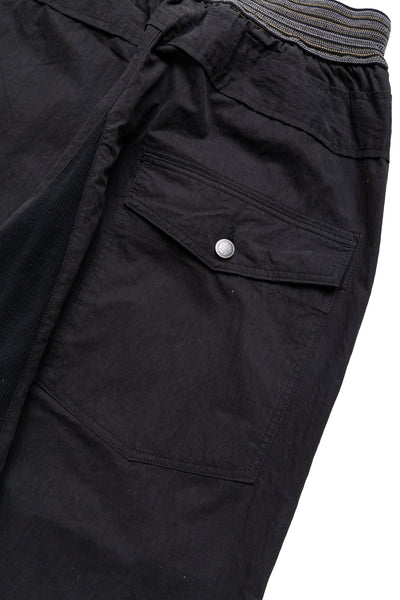 Rip Stop AVIATOR SUITCUT Pants - Black