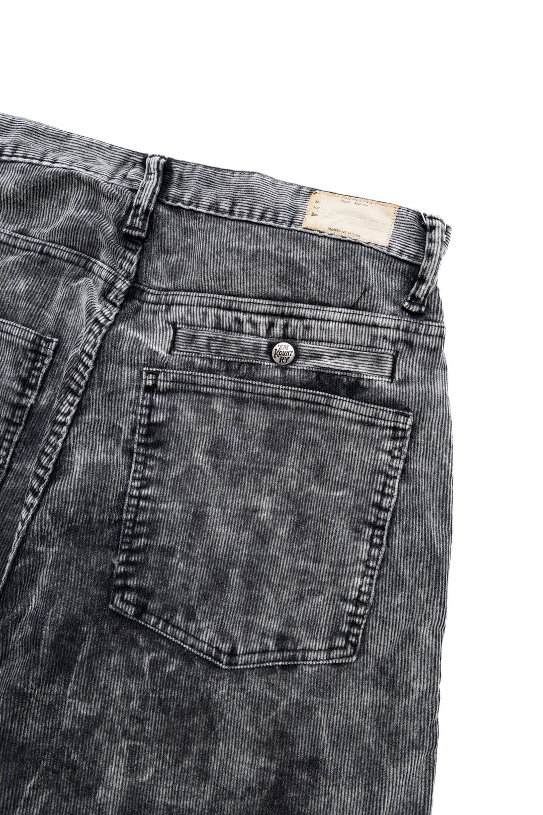 Kapital 14W Corduroy BOOGIE-DAY PORT Baggy Pants (Dirty Dyed