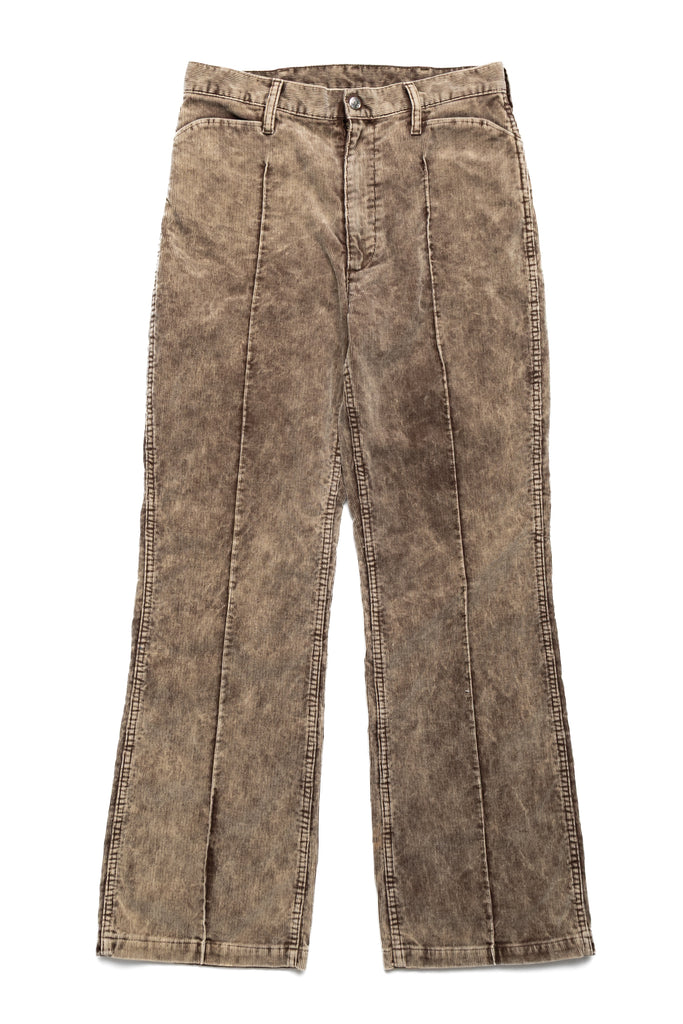 Kapital 14W Corduroy 5P FRISKO (Dirty Dyed) - Brown – BLUE IN