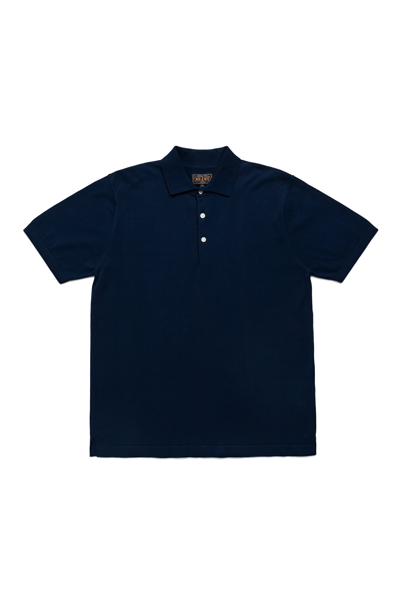 Knit Polo 12G - Navy