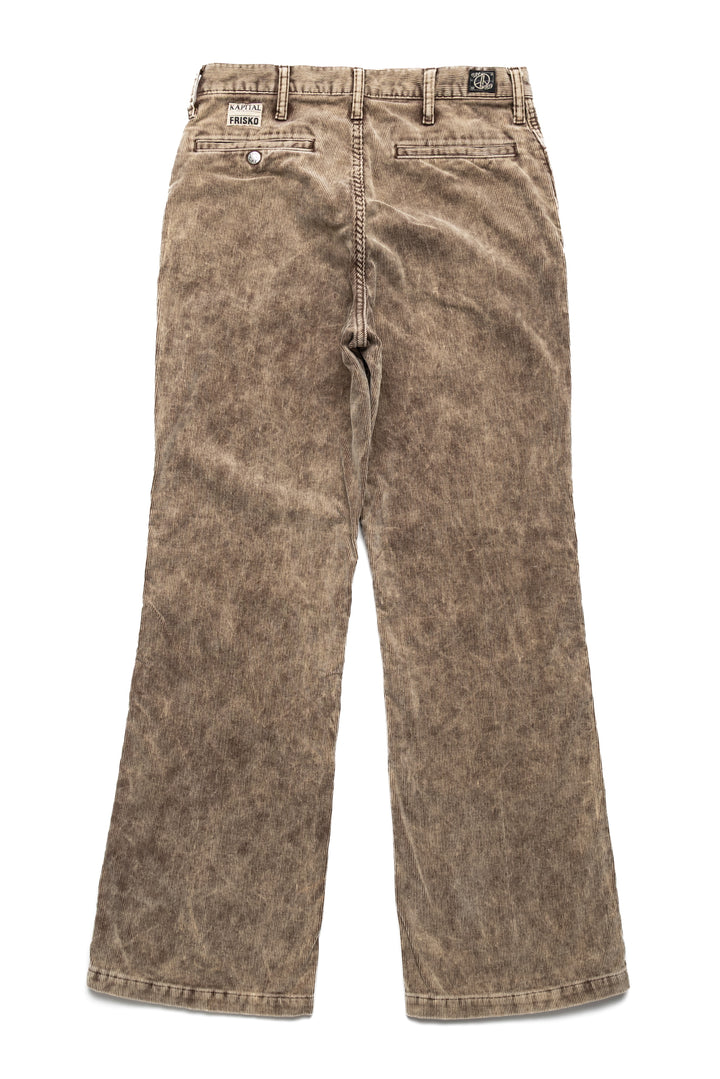 Kapital 14W Corduroy 5P FRISKO (Dirty Dyed) - Brown – BLUE IN