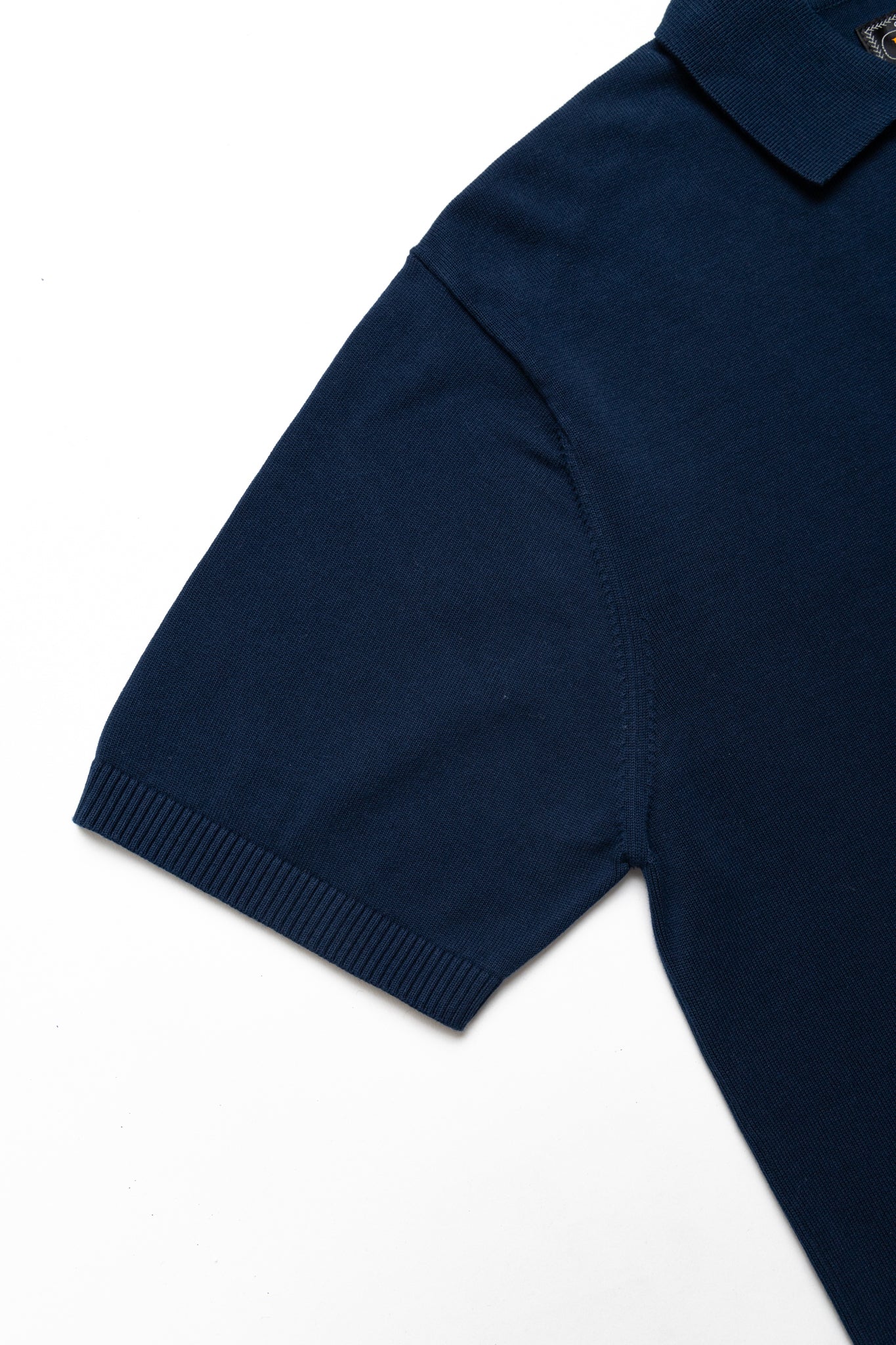 Knit Polo 12G - Navy