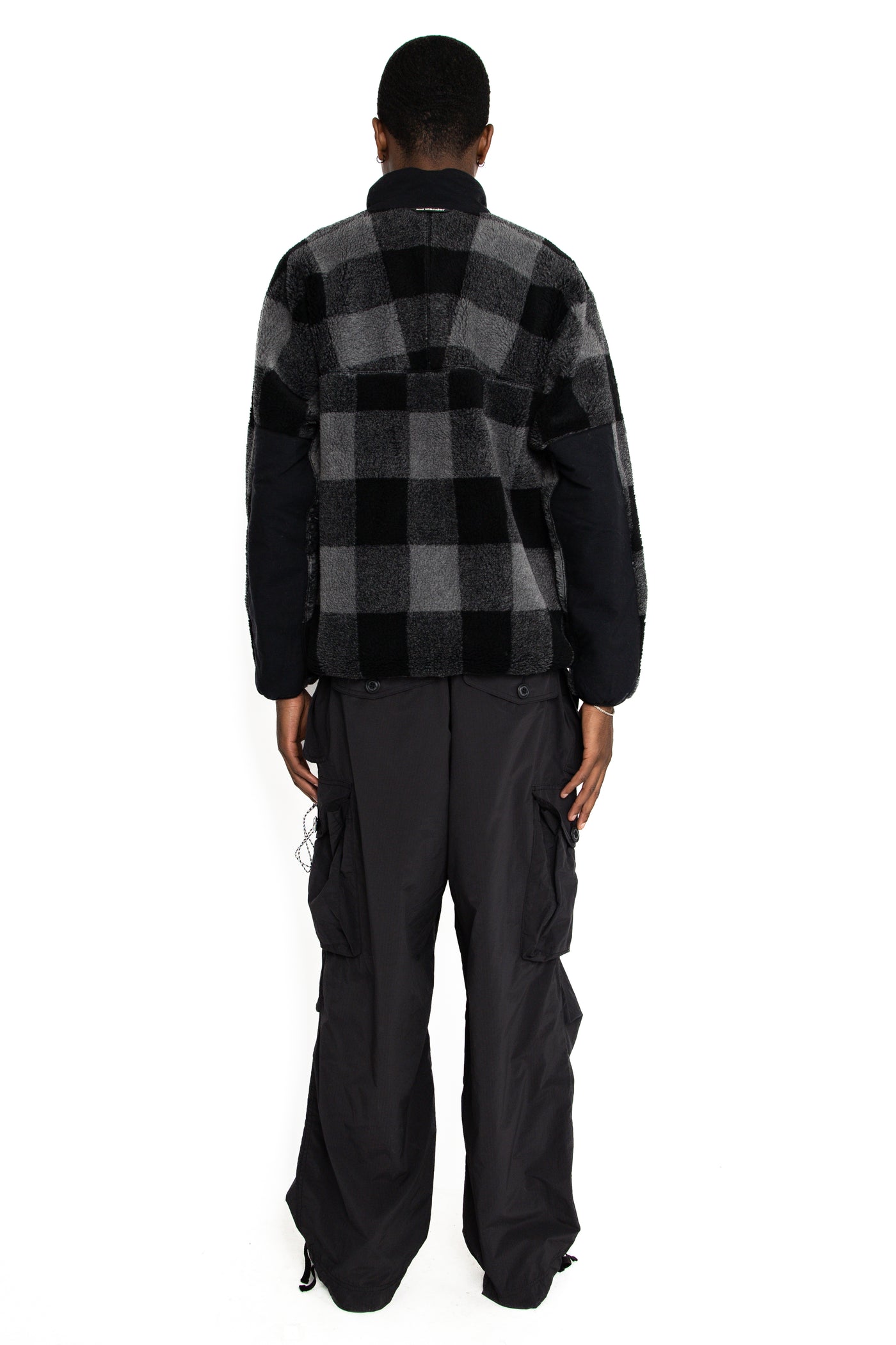 Oversized Cargo Pants - Black