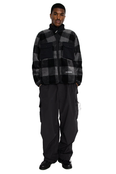 Oversized Cargo Pants - Black