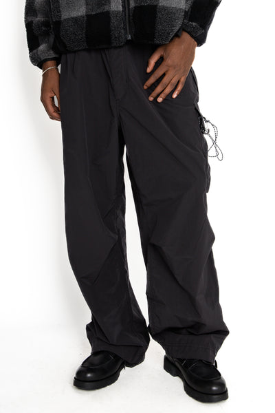Oversized Cargo Pants - Black