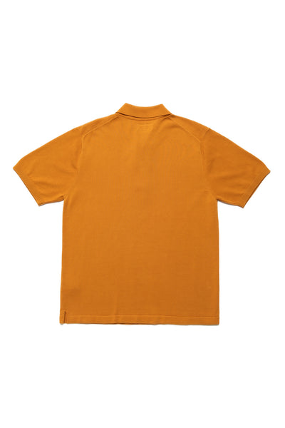 Knit Polo 12G - Mustard