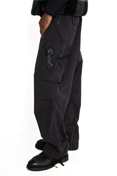Oversized Cargo Pants - Black