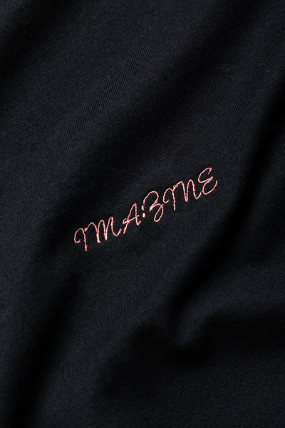 IMA:ZINE Massive Short Sleeve Tee For Blue in Green - Black
