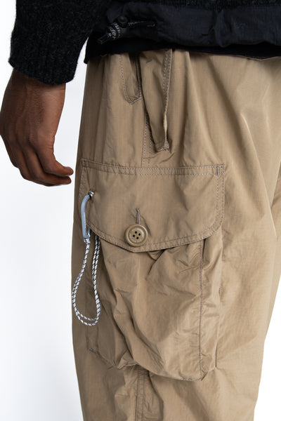 Oversized Cargo Pants - Beige
