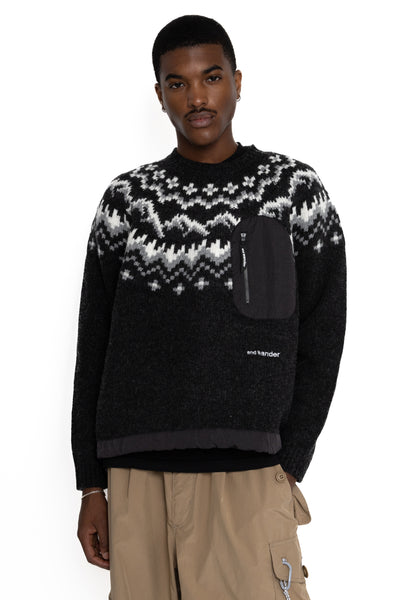 Lopi Knit Sweater - Black