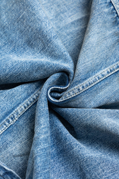 2978-S2107-BIG Dartford WWll Type 1 Denim Jacket (Super Smooth) - Blue in Green Exclusive