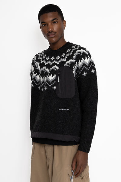 Lopi Knit Sweater - Black