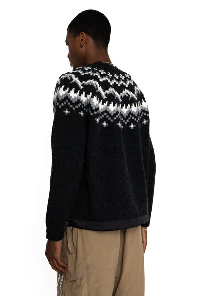 Lopi Knit Sweater - Black