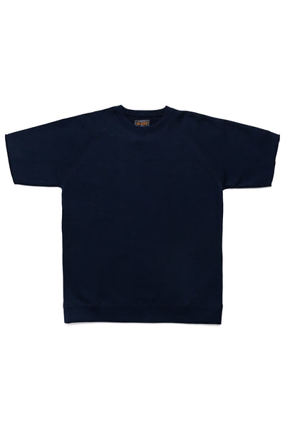 Sweat Short Sleeve Cut-Off - Navy