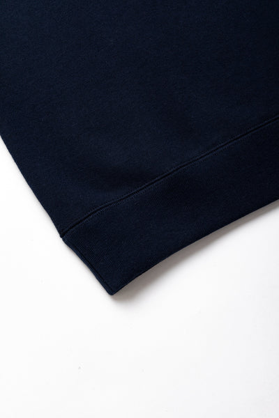 Sweat Short Sleeve Cut-Off - Navy