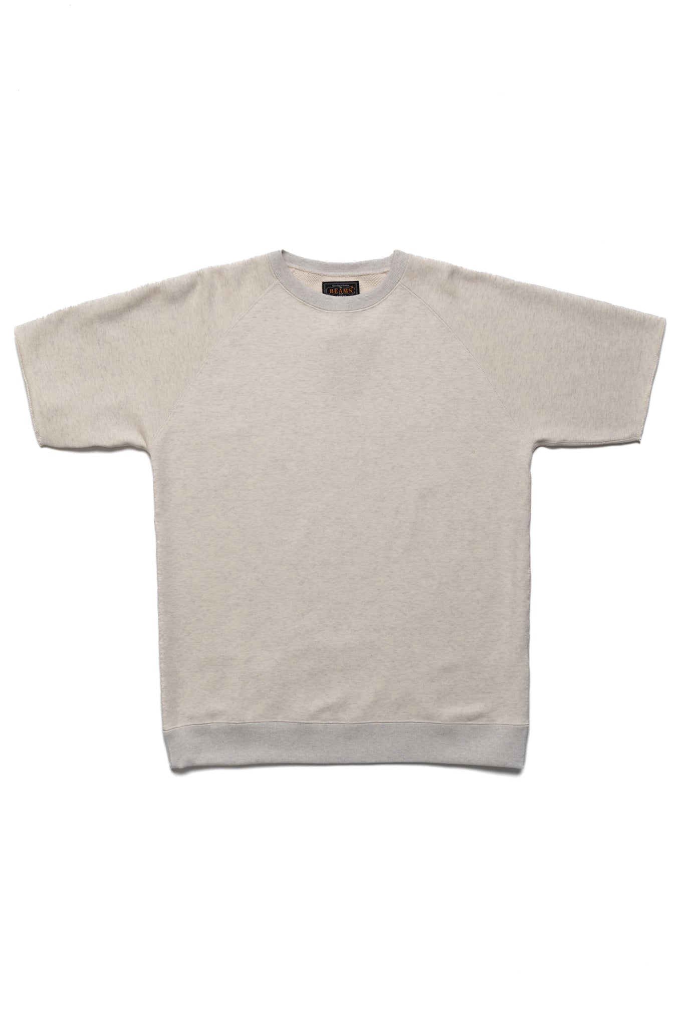 Sweat Short Sleeve Cut-Off - Oatmeal