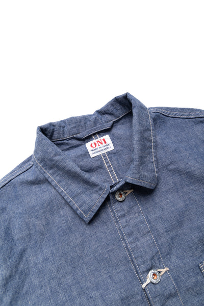 03500-HCSV 8oz Selvedge Chambray Coverall