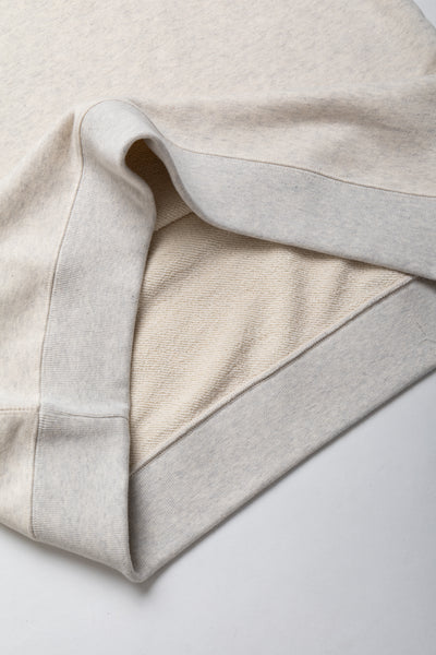 Sweat Short Sleeve Cut-Off - Oatmeal