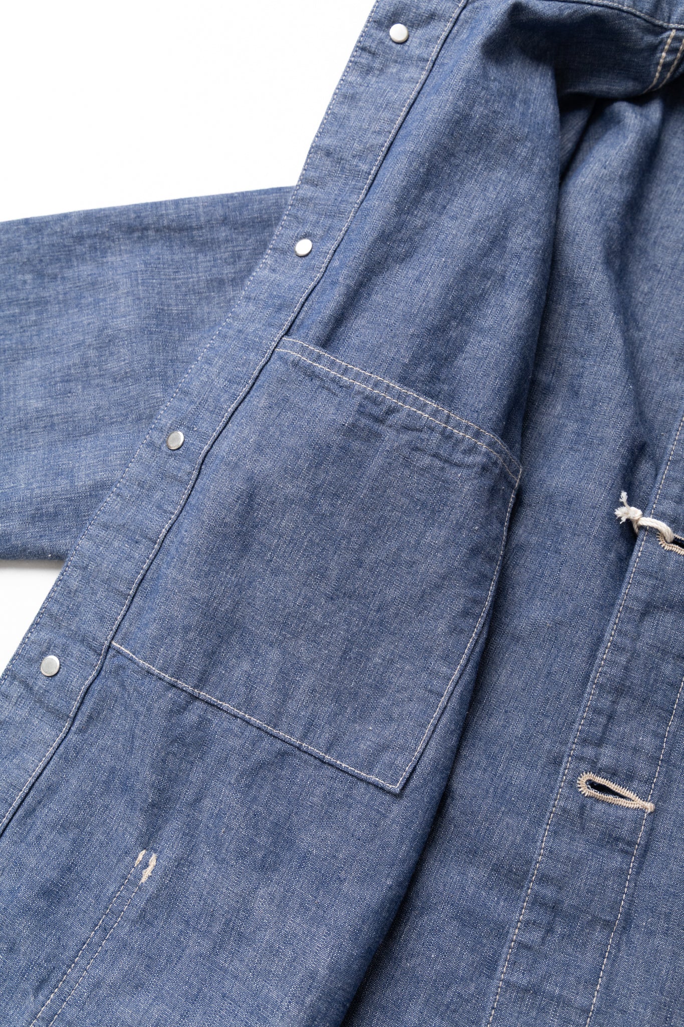 03500-HCSV 8oz Selvedge Chambray Coverall
