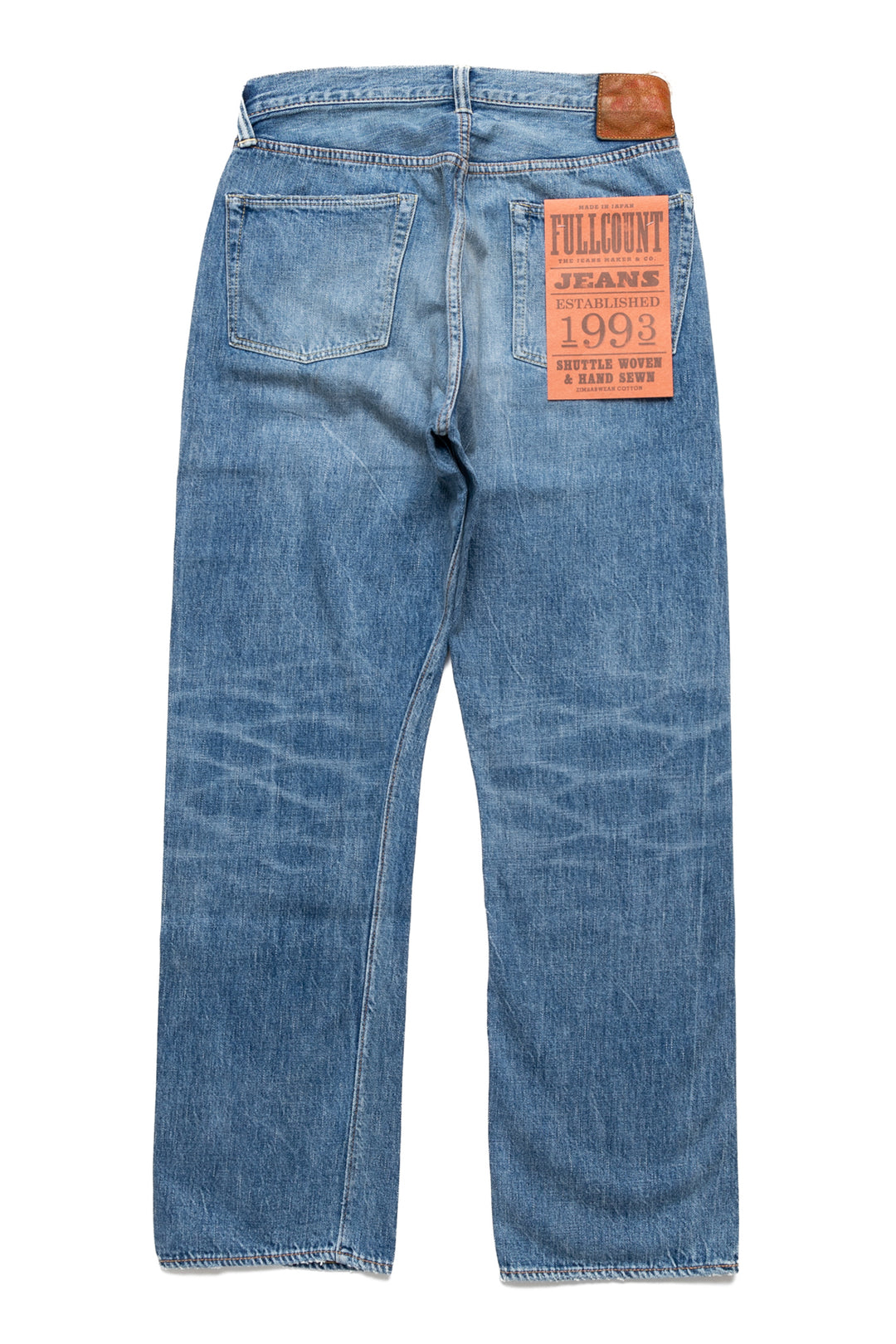 Fullcount 1341-1101SS 11.5oz Straight Denim Dartford (Super Smooth