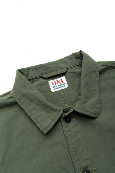 03500-8GG 8oz Betacham Coverall - Green Grey