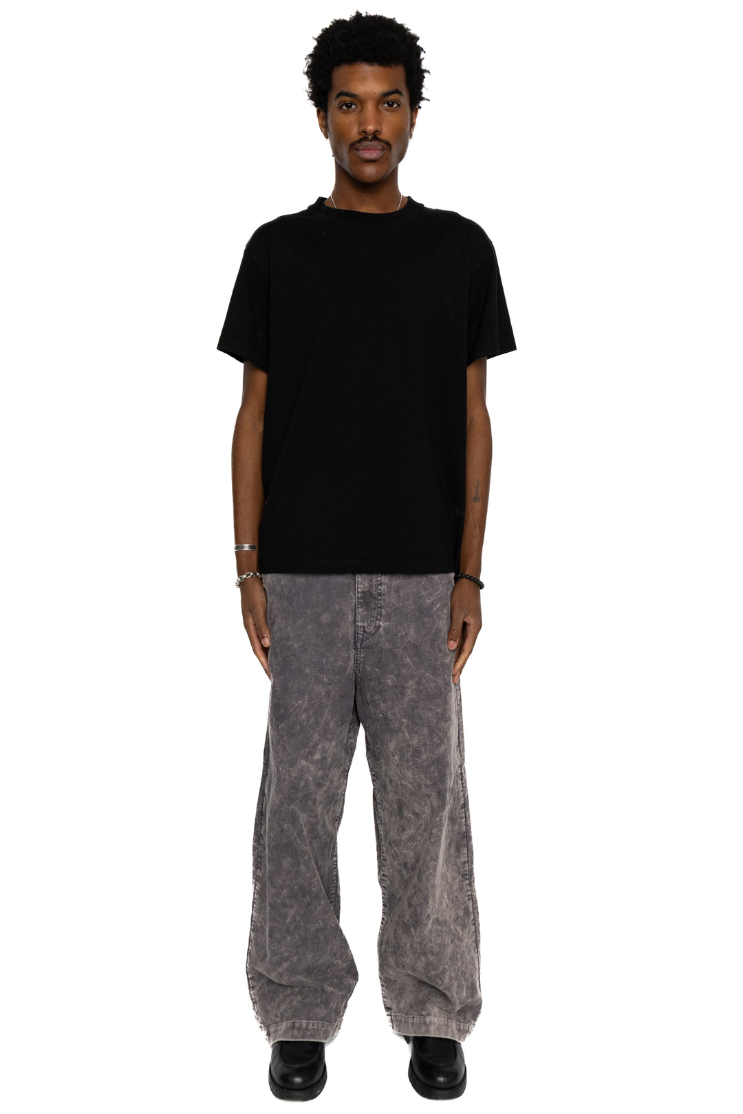 Kapital 14W Corduroy BOOGIE-DAY PORT Baggy Pants (Dirty Dyed