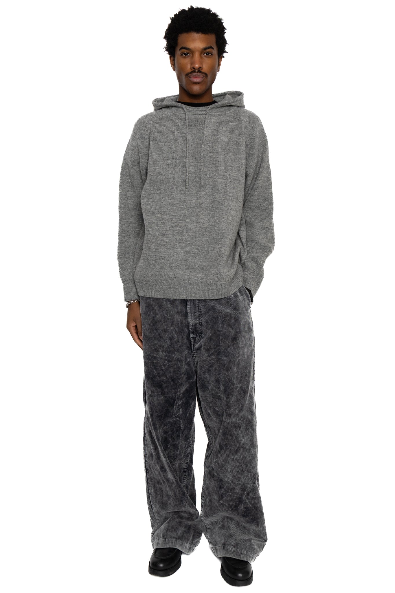 Kapital 14W Corduroy BOOGIE-DAY PORT Baggy Pants (Dirty Dyed