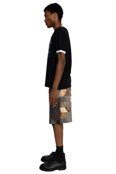 20/- Jersey RINGER T (KOUNTRY CLUB) - Black