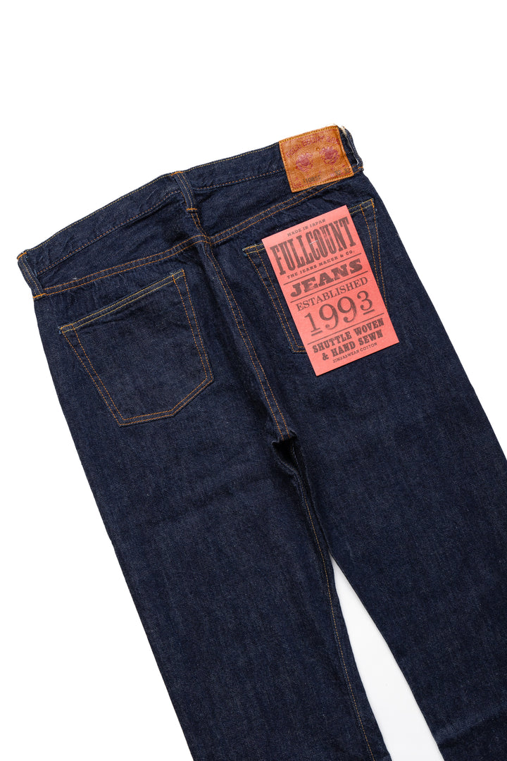 Fullcount 1108SSW 11.5oz Slim Straight (Super Smooth) – BLUE IN