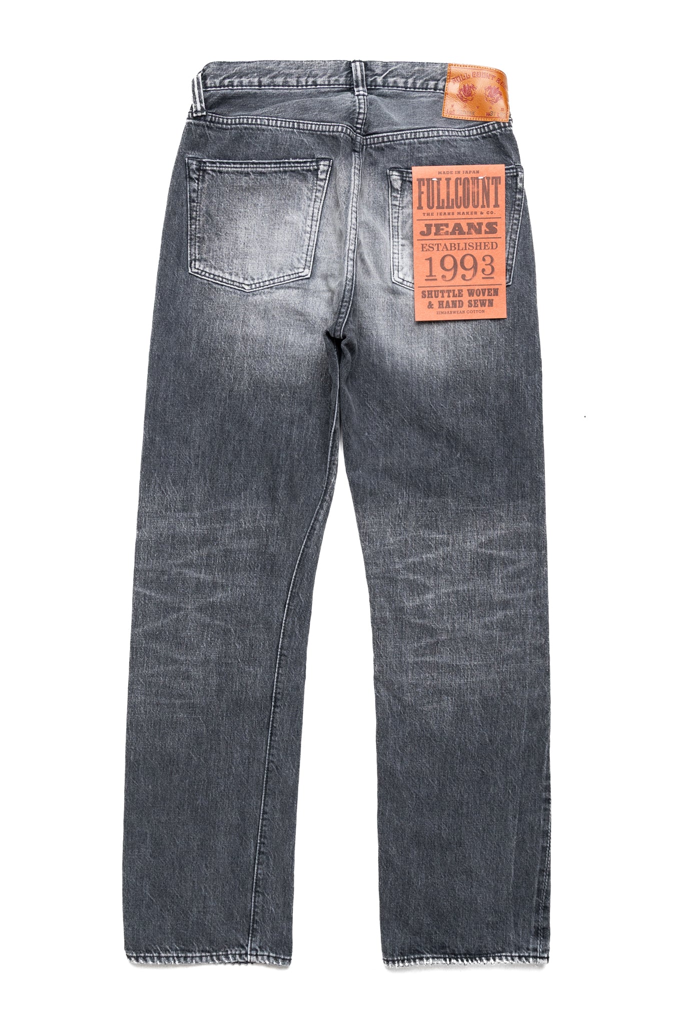 Dartford 1101BKHW Straight Fit Black Denim
