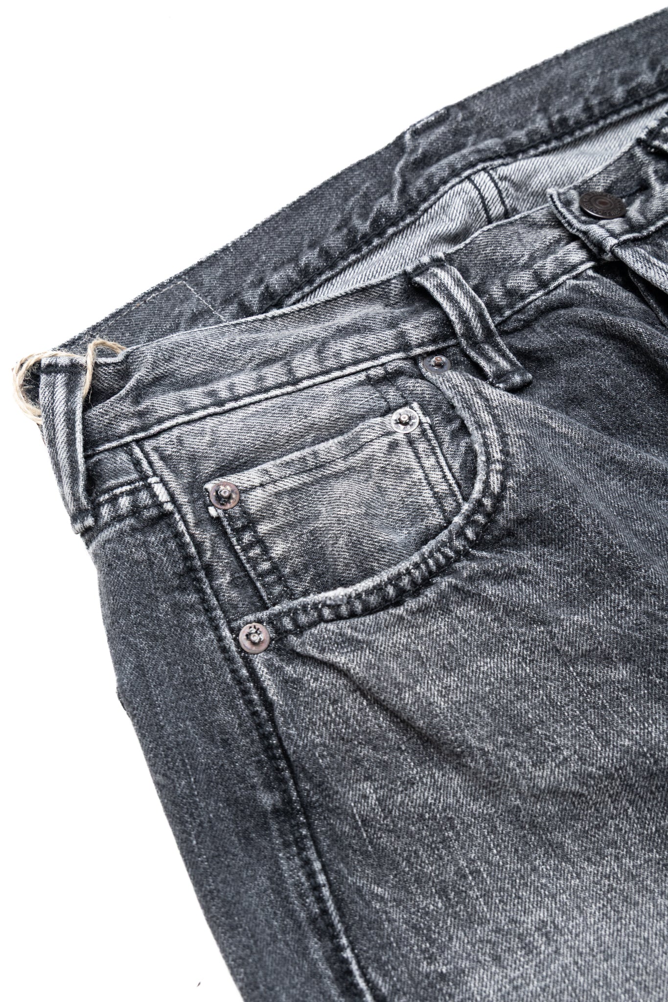 Dartford 1101BKHW Straight Fit Black Denim