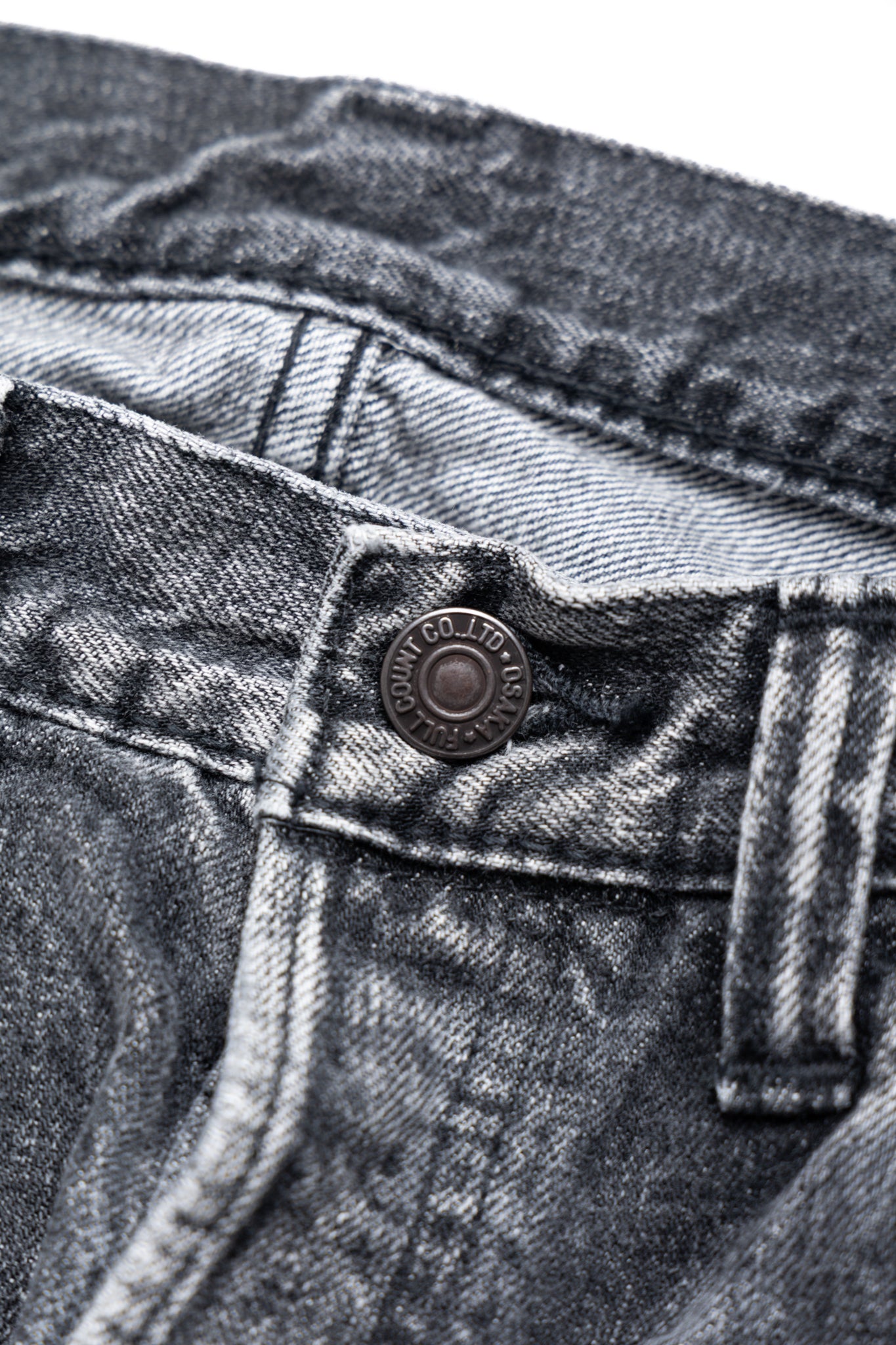 Dartford 1101BKHW Straight Fit Black Denim